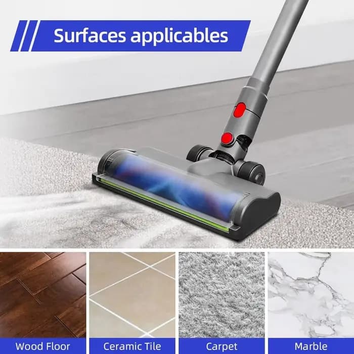Brosse électrique LED pour aspirateurs Dyson V7/V8/V10/V11/V15