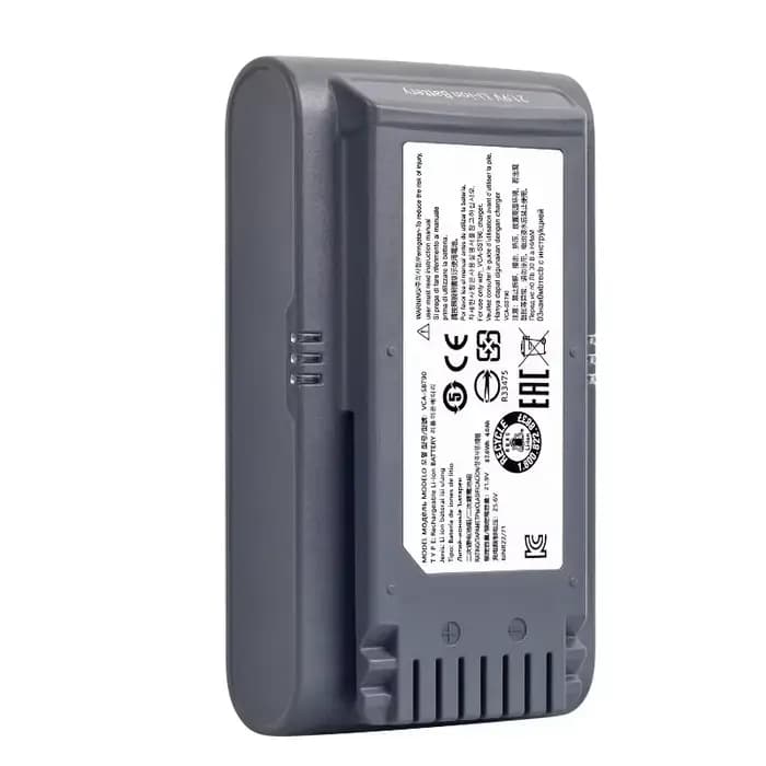 Batterie VCA-SBT90 21.9V 5000mAh pour aspirateur Samsung JET75 VS9000 JET90 JET90E VS20R9078S2 VS20R9074S2 VS20T7551P5