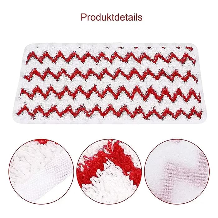 Pour Vileda Steam XXL pièce de rechange tampon électrique accessoires de nettoyeur à vapeur pièces de tissu de