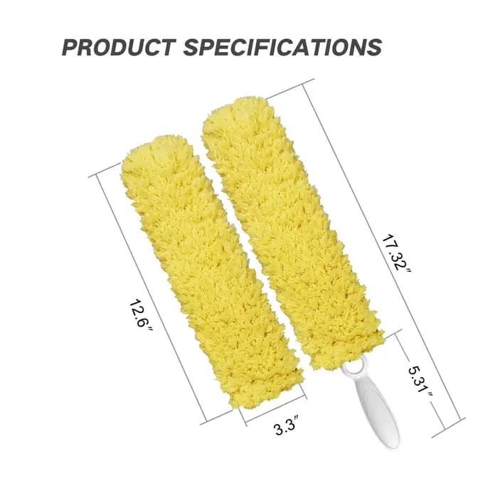 Brosse à plumeau en microcarence lavable EBathroom MGUI