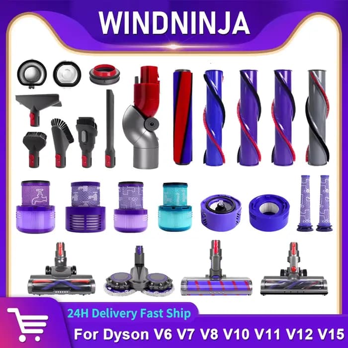 Pour aspirateur Dyson V11 V12 V15 V6 V7 V8 V10