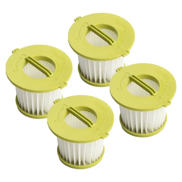 Filtres de remplacement pour aspirateur à main Ryobi 18V + Performance PLC704K