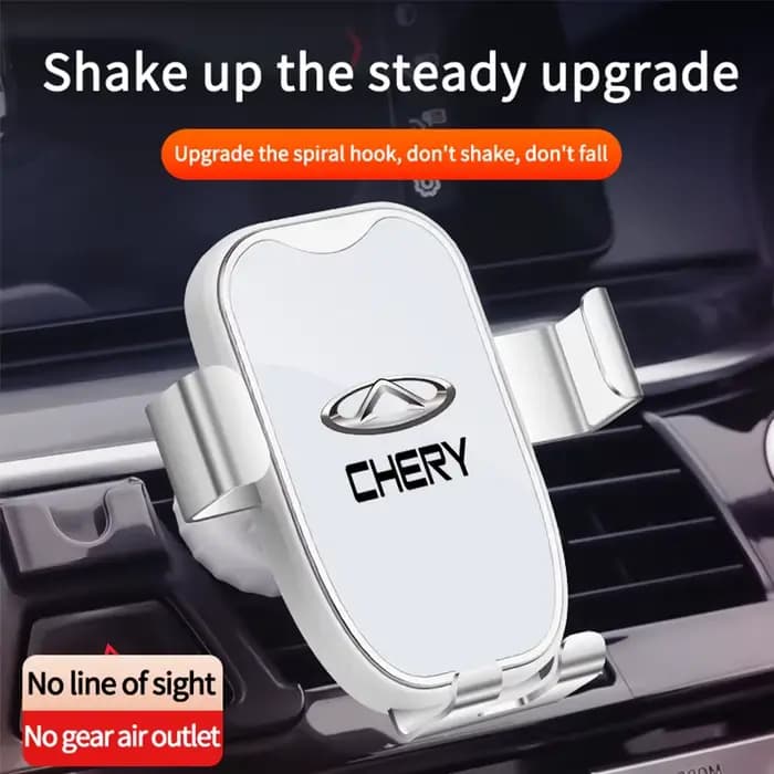Support de téléphone portable télescopique à gravité pour grille d'aération de voiture, compatible avec Chery Tiggo 3 4 5 Pro Arrizo 7 GX 5x EQ7 Fulwin - Accessoires