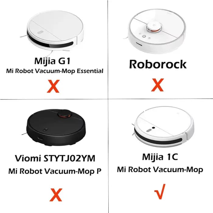 Kit de rechange complet pour balai robot Xiaomi MI