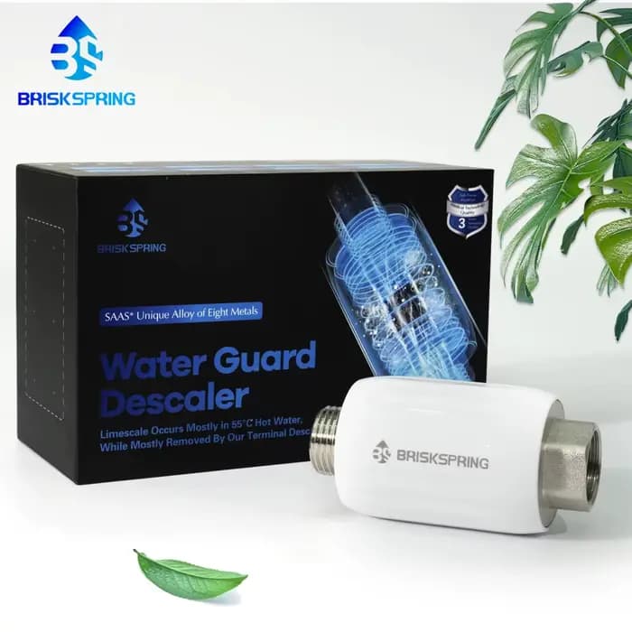 Détartrant physique BriskSpring pour l'eau – Élimination et prévention du calcaire sans sel