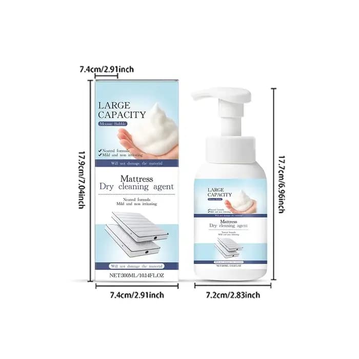 Mousse nettoyante pour matelas 300 ml