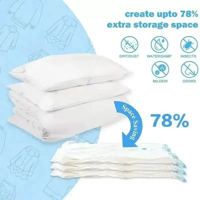 Sac sous vide pour vêtements