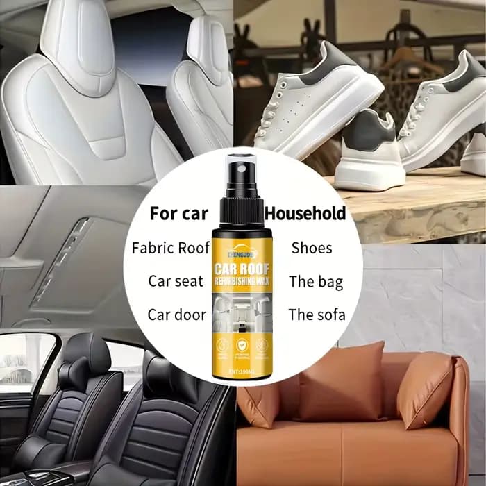 Nettoyant polissant pour l'intérieur de la voiture