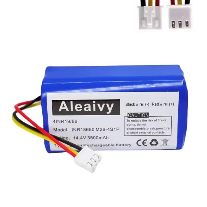 Pour LIECTRAUX C30B E30 XR500 robot aspirateur batterie accessoires 14.4V 4000mAh 18650