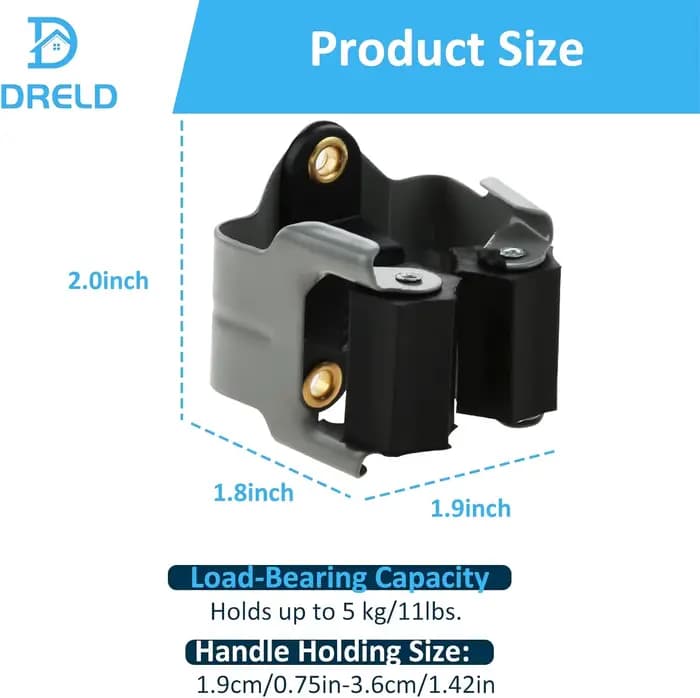 Supports de balai pour vadrouille