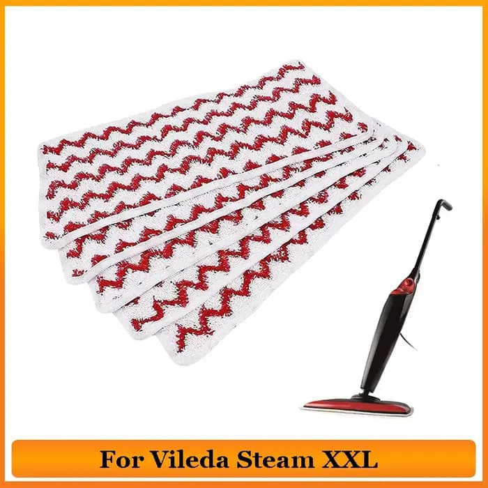 Pour Vileda Steam XXL pièce de rechange tampon électrique accessoires de nettoyeur à vapeur pièces de tissu de