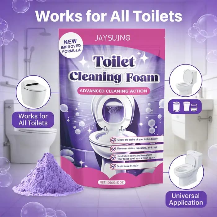  Poudre de nettoyage de toilettes