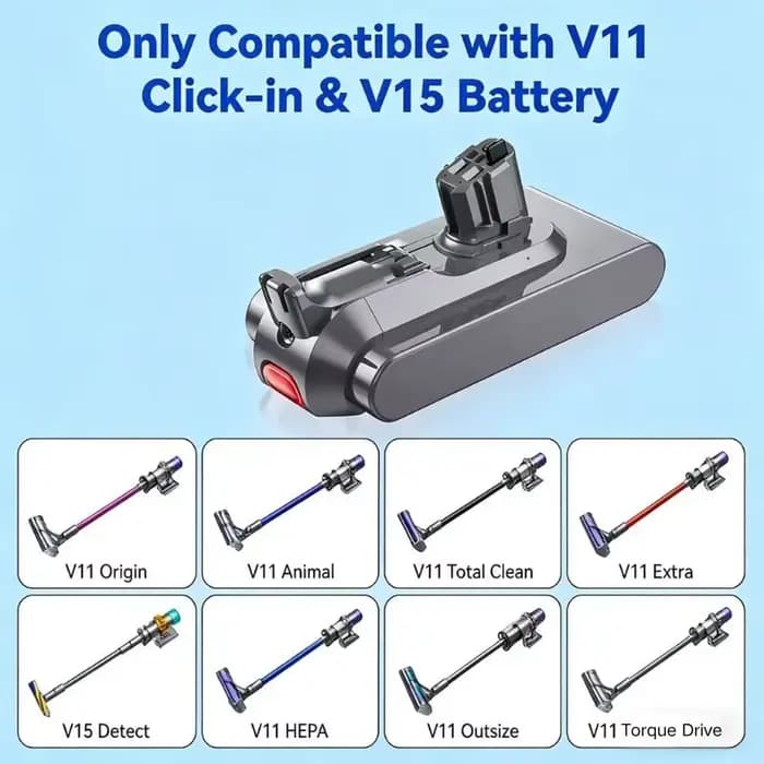 Batterie pour aspirateur Dyson V11
