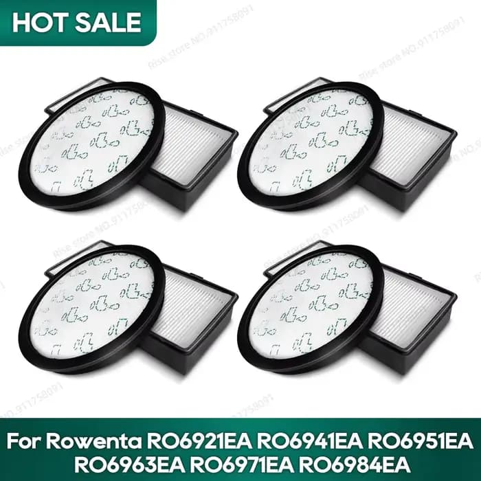 Filtre Hepa Compatible pour Rowenta x-trem Power RO6941EA RO6951EA RO6954EA RO6963EA RO6971EA RO6984EA RO6993EA RO6921EA