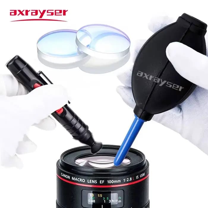 Outils de nettoyage de lentilles Laser