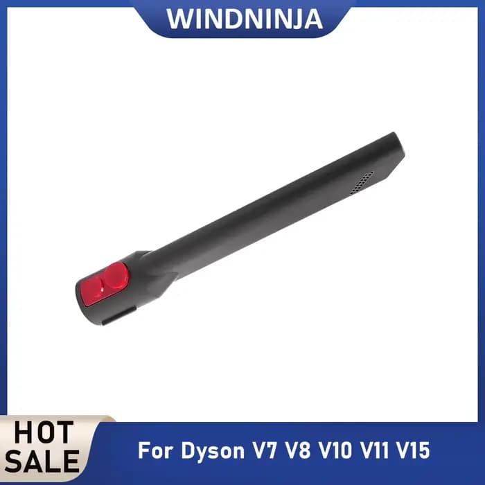 Buse d'aspiration à embout plat allongé pour aspirateurs Dyson V7 V8 V10 V11 V15
