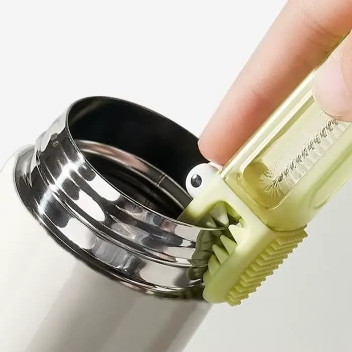 Brosse de nettoyage de couvercle de tasse 3 en 1