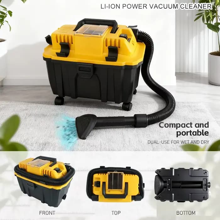 Aspirateur sans fil Lithium-Ion sans brosse
