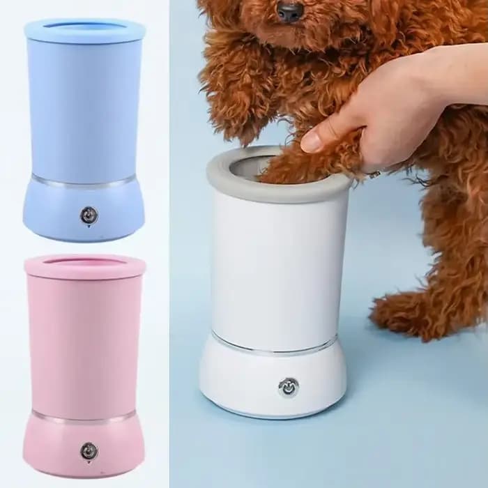 Nettoyeur automatique de pattes de chien