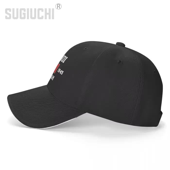 Casquette de baseball Vietnam EST.1945 Hanoi Capital pour hommes, femmes, unisexe, style Hip Hop, casquette sandwich, casquette snapback, chapeau de golf, pêche