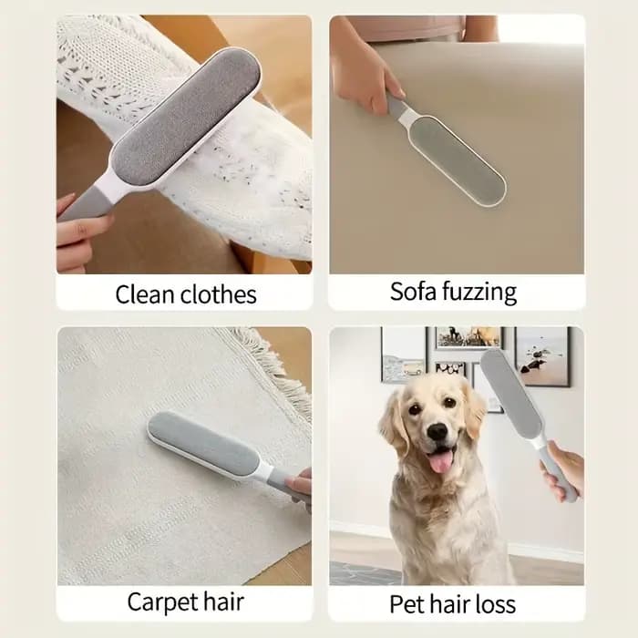 Rouleau à peluches, plumeau de lit