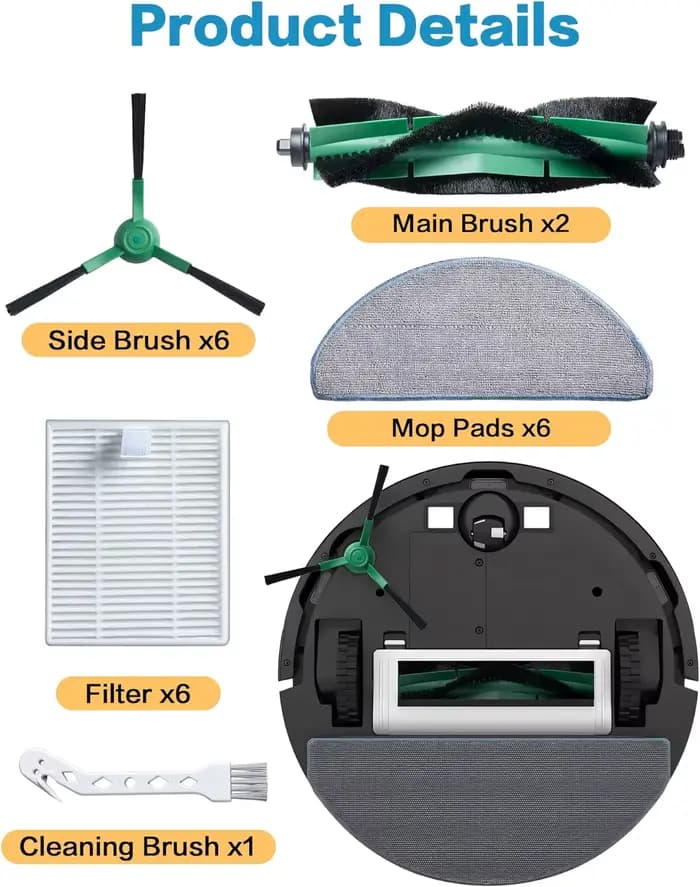 Brosse principale pour IRobot Roomba Combo Essential Y0140