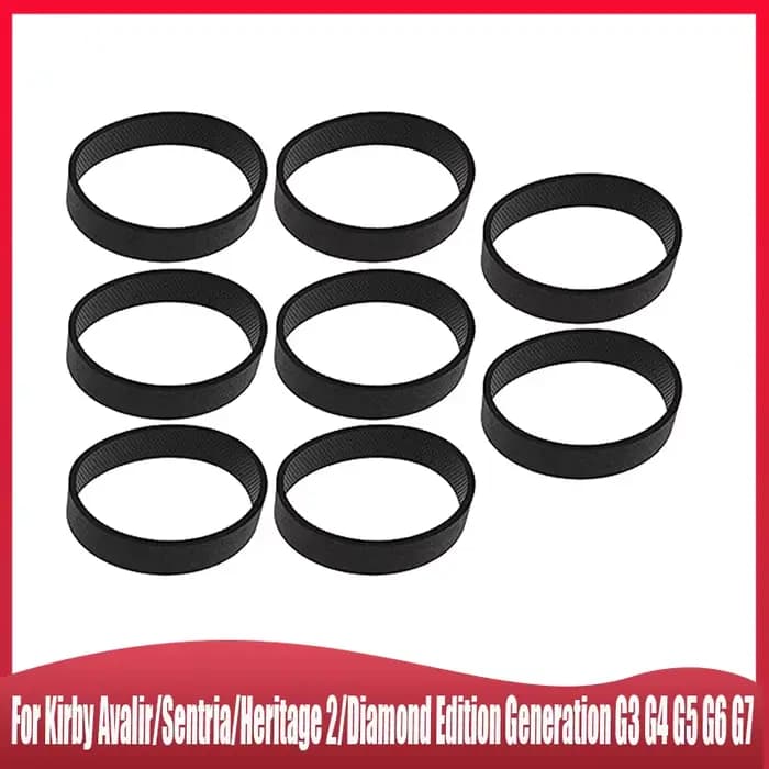 Courroies d'aspirateur pour Kirby Avalir/Sentria/Heritage 2/Diamond Edition génération G3 G4 G5 G6 G7