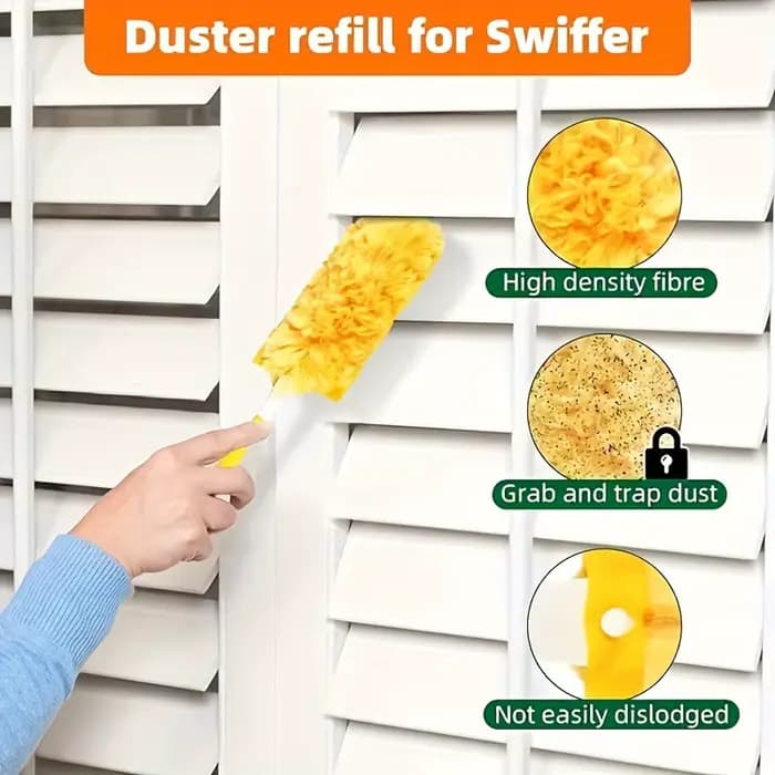 30 pièces 360 recharges de plumeaux pour plumeaux Swiffer