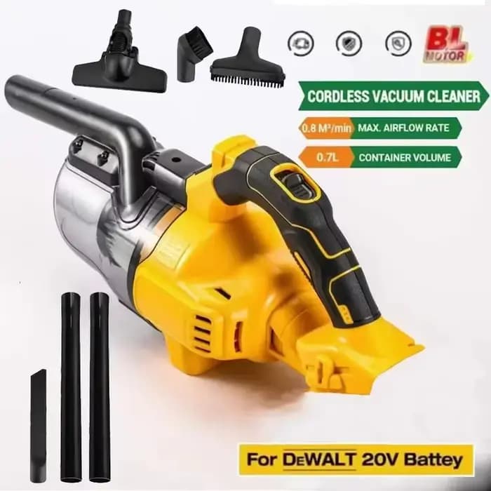 Aspirateur électrique à main 5 en 1 avec moteur puissant de 500 W