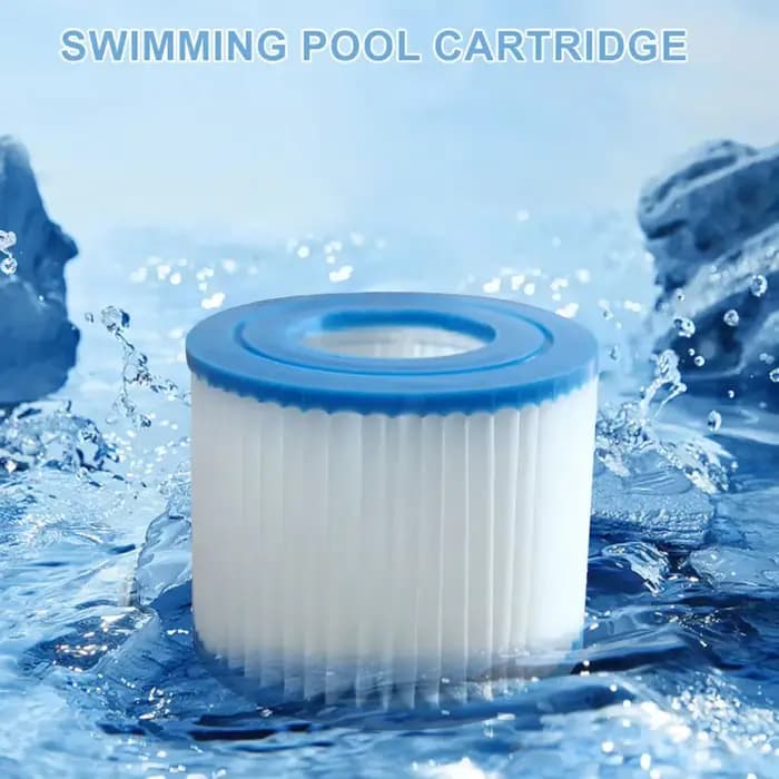 Filtre de rechange pour piscine Bestway Flowclear, cartouche filtrante de taille VI, Lay-Z-Spa-Miami Vegas Palm Springs, 1 à 10 pièces