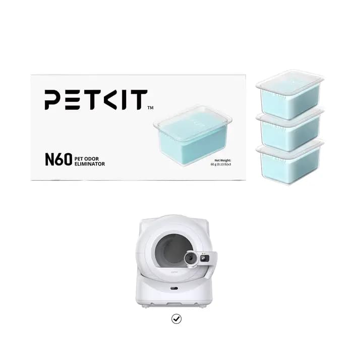 PETKIT Déodorisant pour animaux de compagnie N60 pour PUROBOT Ultra et PUROBOT MAX PRO