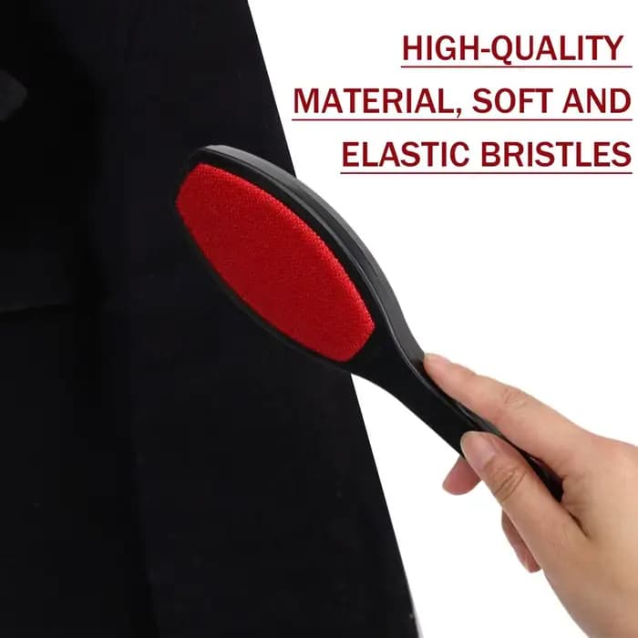 Brosse à peluches double face pour vêtements et poils d'animaux