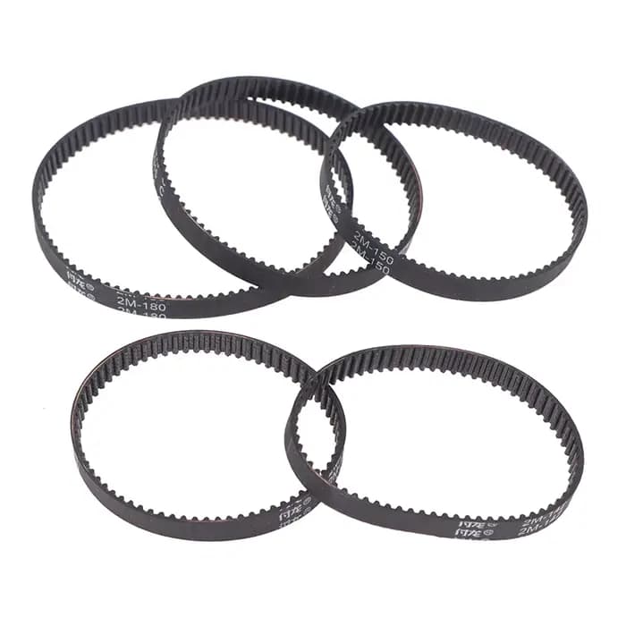 Accessoire pour aspirateur-2 pièces 2M/2GT 140-180mm courroie d'entraînement de synchronisation périmétrique