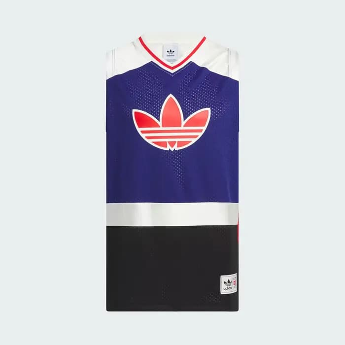Adidas officiel authentique trois rayures unisexe rétro basket-ball Sport gilet décontracté JD6400