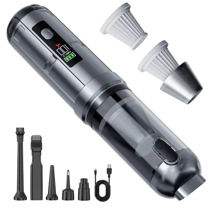 Aspirateur de voiture 17000PA avec moteur sans balais
