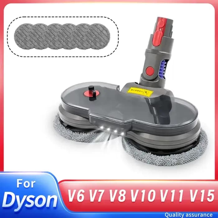 Pour Dyson V6 V7 V8 V10 V11 V15 aspirateur vadrouille fixation avec réservoir d'eau amovible électrique tête de