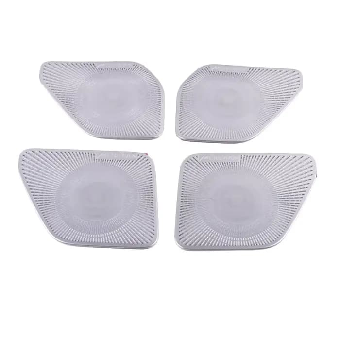 Couverture de klaxon de porte pour Land Rover Defender 110 2020 2021 2022, accessoires de décoration de haut-parleur de voiture, Protection du filet de haut-parleur