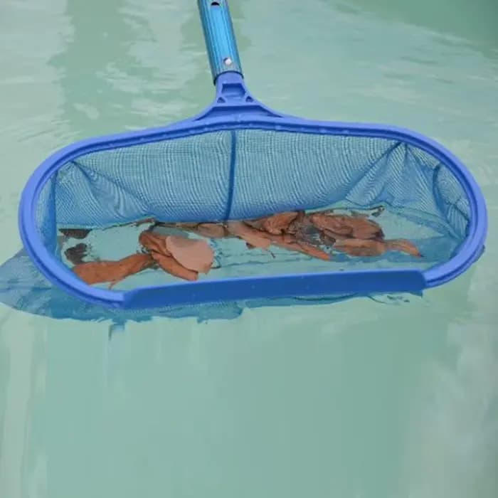 Filet d'écumage du cuir chevelu pour piscines, livres à ordures, râteau à mailles, sac profond, sécuritaires de SPA, livres à feuilles, accessoires de piscine