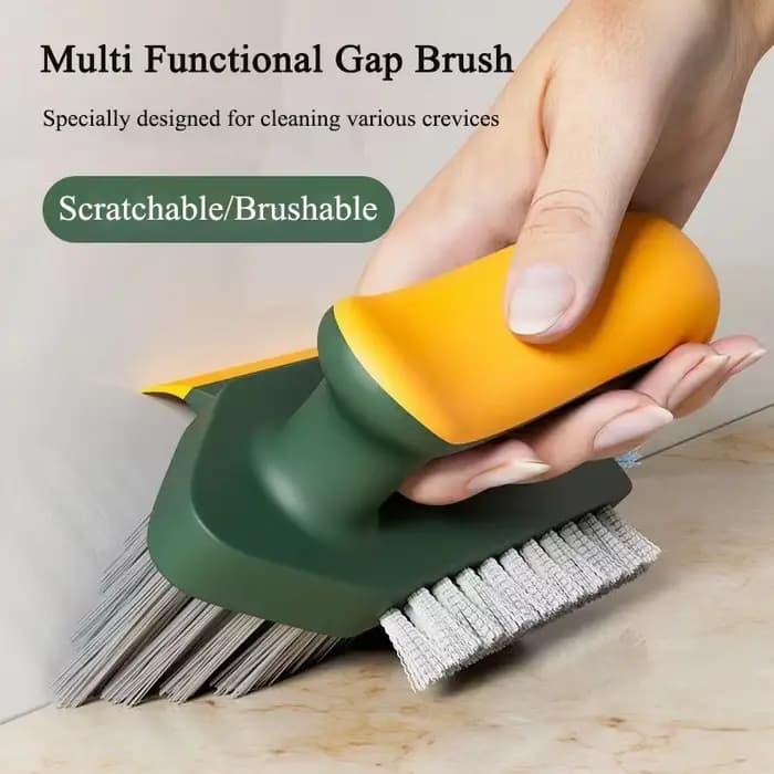 Brosse de nettoyage multifonction pour carrelage et coulis