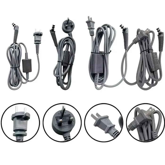 Cordon d'alimentation 2,7 M compatible avec les accessoires Dyson Airwrap Hair Styler HS01 HS05