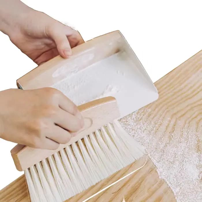 Ensemble de petits balais et pelle à poussière multifonctions pour la maison