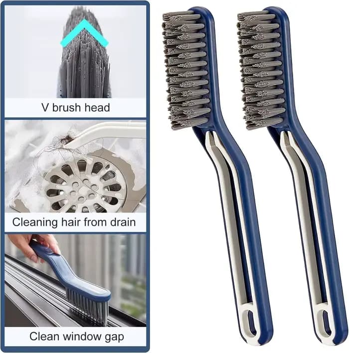 Brosse de nettoyage efficace pour les coins et les interstices
