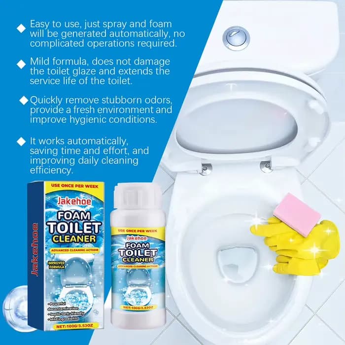 Nettoyant puissant pour toilettes