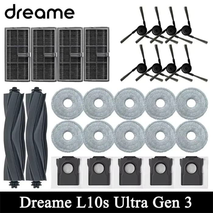 Accessoires pour aspirateur robot Dreame L10s Ultra Gen3 : brosse principale
