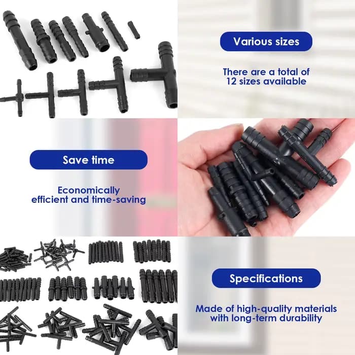 Kit de raccords pour ligne d'aspiration