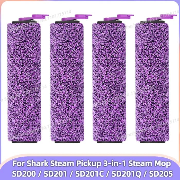 Brosse à rouleau compatible pour Shark Steam Pickup Balai vapeur 3-en-1 SD200 / SD201 / SD201C / SD201Q / SD205 Pièces d’aspirateur Accessoires de remplacement