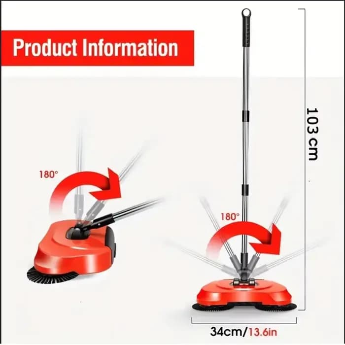 360 ° Aspirateur balayeuse à main