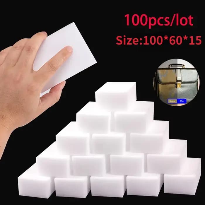 100 pièces/lot éponge mélamine