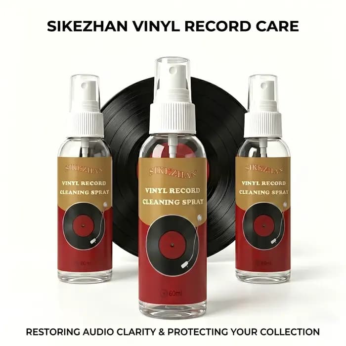 Spray nettoyant pour disques vinyles SIKEZHAN (60ml) | Anti-statique