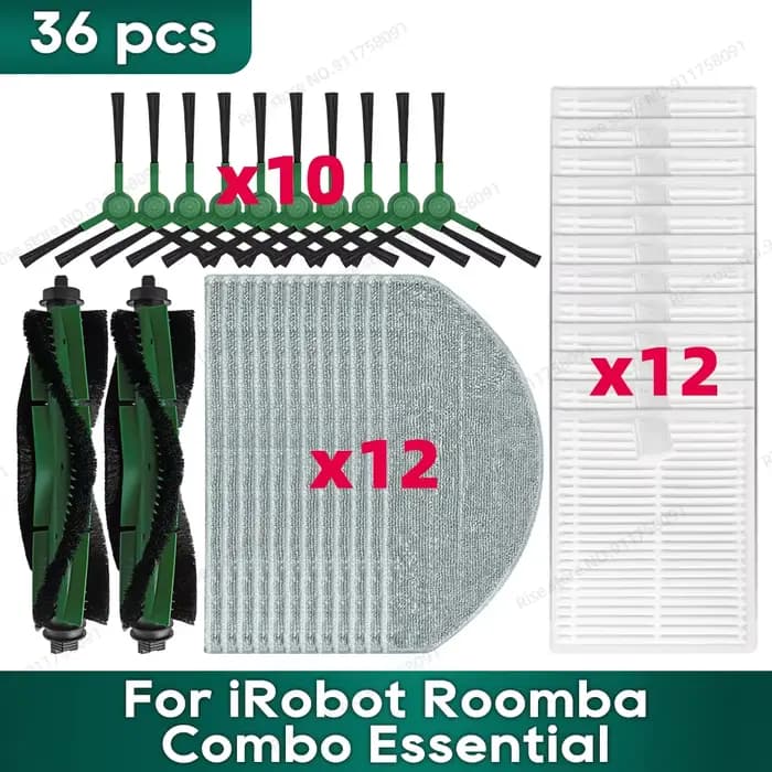Compatible avec iRobot Roomba Combo Essential